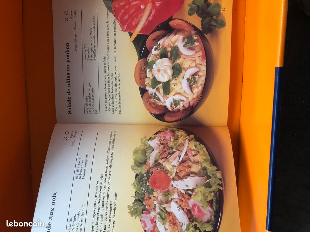 Livre de cuisine "Hors D'oeuvre et entrées" (image 3)