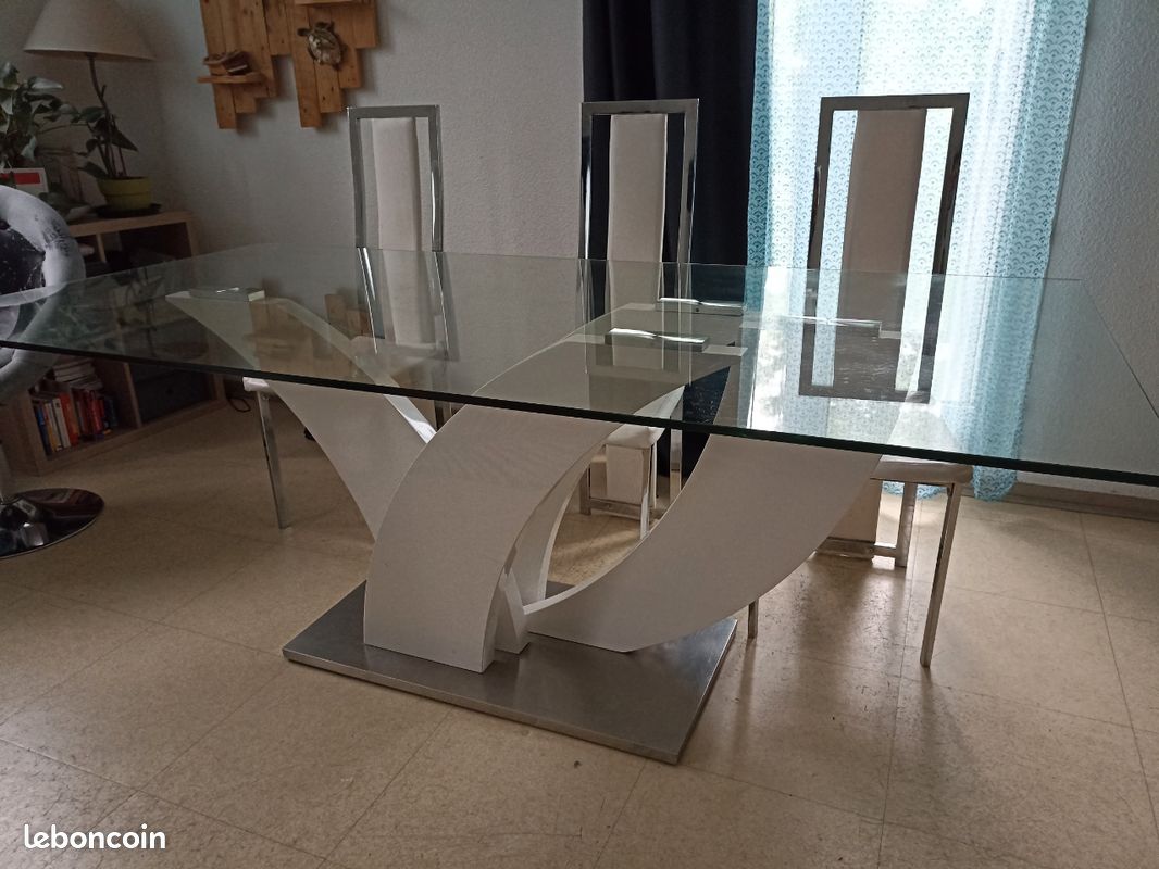 Table en verre (image 4)