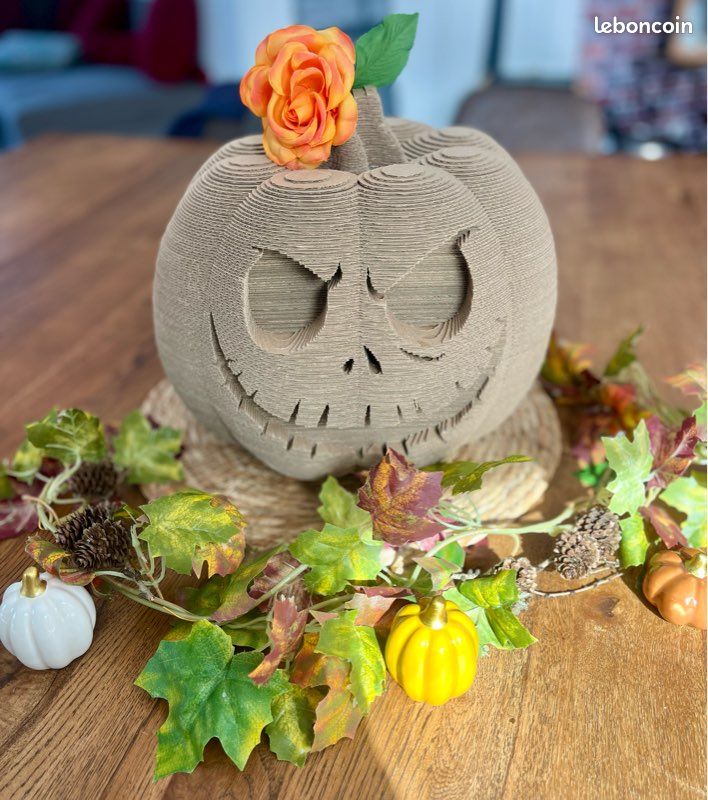 HEITMANN DECO Citrouille Décorative Dorée En Polystyrène - 18x18cm Pour Automne Et Halloween