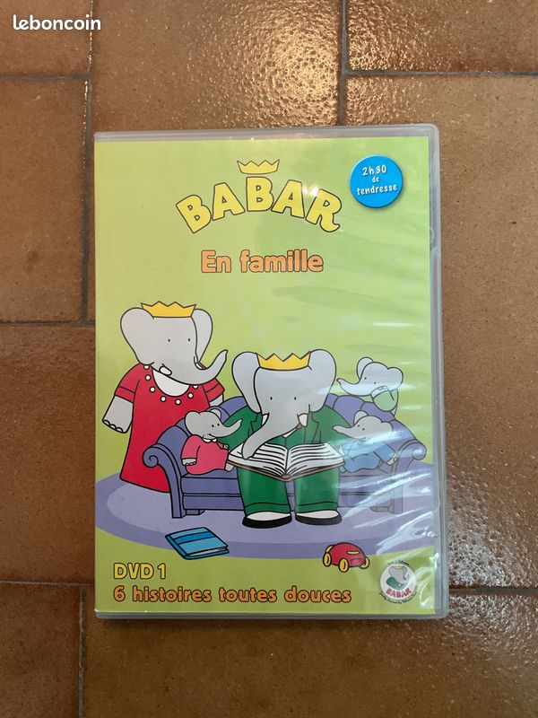 DVD enfant « Babar en famille » (image 1)
