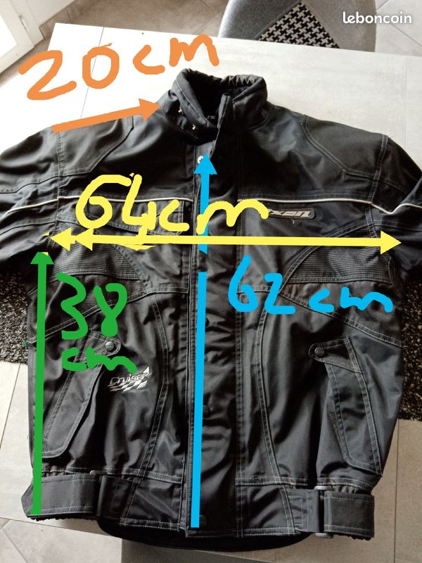 Blouson moto homme XL IXON (image 7)