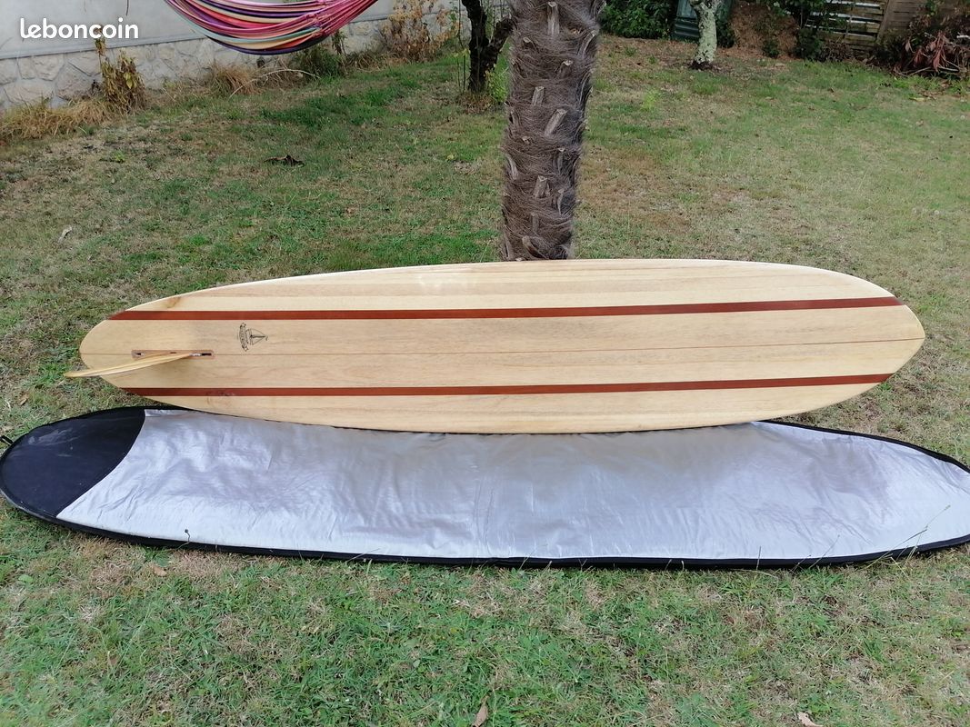 Longboard Surf 9'2'' Bois Balsa (image 2)