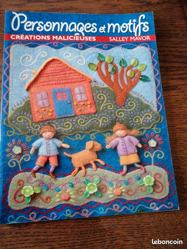 Personnes et motifs Salley mavor création en feutrine (image 2)