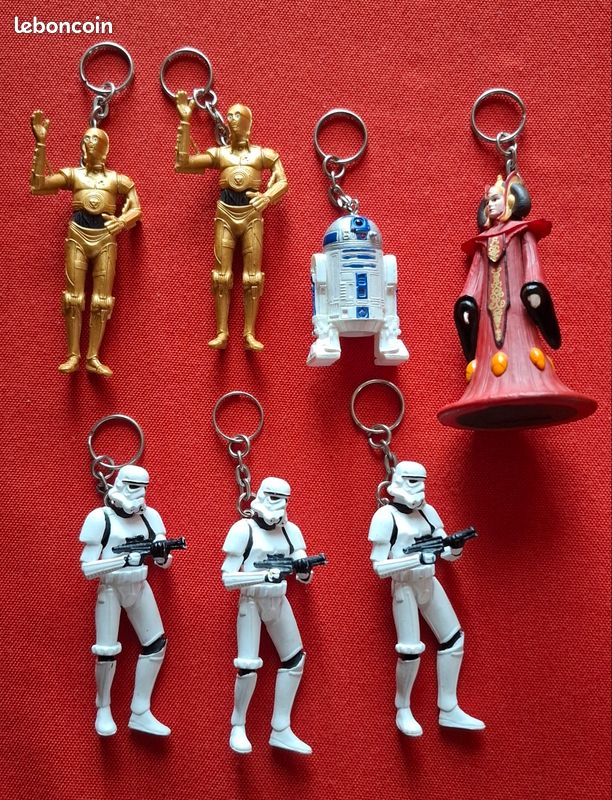 Porte-Clé Vintage Star Wars 1999 - Édition Tiger - État Correct, Collectible