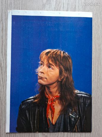 Poster Vintage Renaud Chanteur - Affiche Haute Qualité 40x60cm