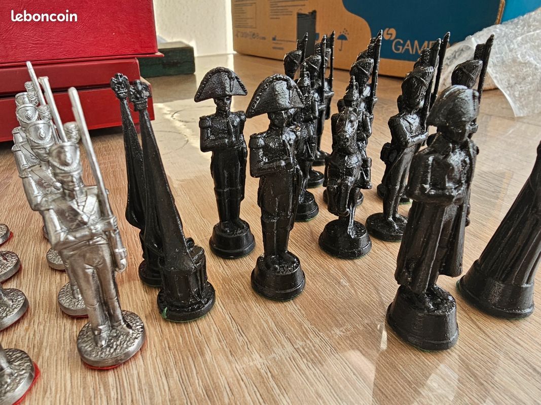 Échiquier personnages en Plomb - Collection