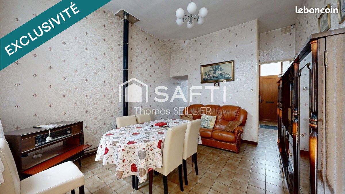 Maison 5 pièces 83 m² · à Roubaix · 83 m² · 66 000 €