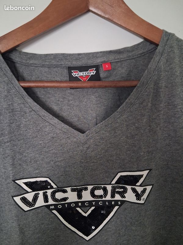 T shirt femme victory motorcycles (image 2)