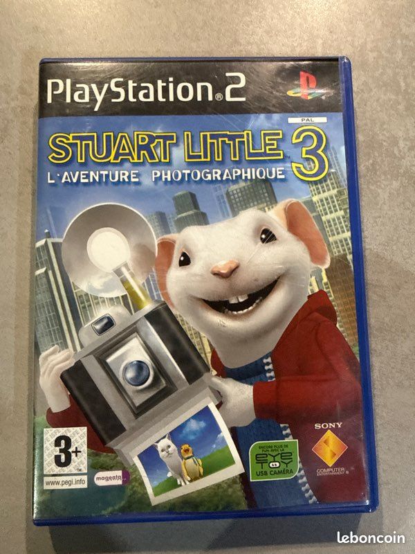 Stuart Little 3 L’Aventure photographique PS2 complet (image 1)