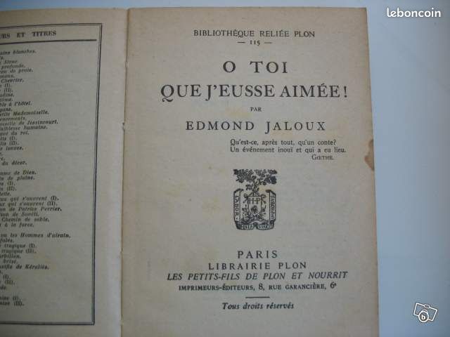 O toi que j'eusse aimer (image 2)