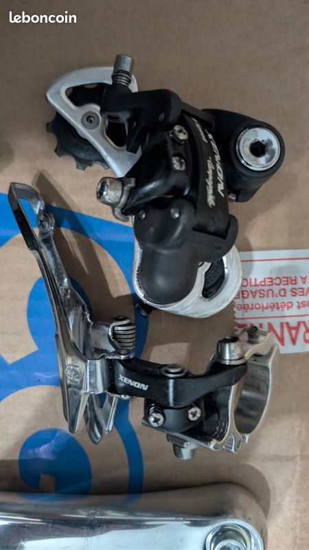 INFÉRIEUR BRAKET CAMPAGNOLO Veloce 115.5mm Eng Axe de Pédalier Anglais