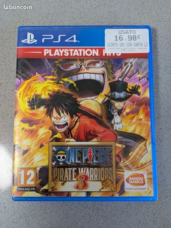 Jeu PS3 One Piece Pirate Warriors - Bon état, Peut-être édition Jeu De L'année