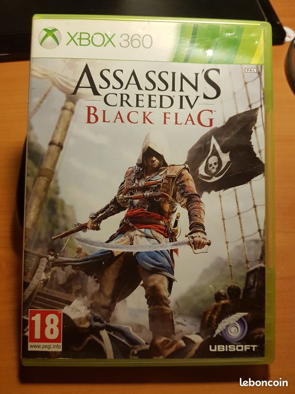 Xbox 360 Assasin's creed 4 Black Flag complet (image 1)