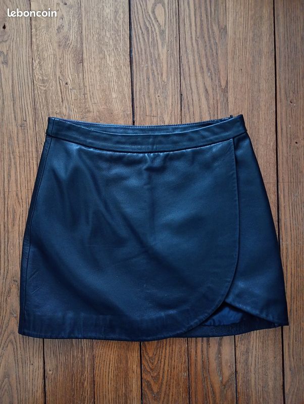 Jupe Mini Bleue Karl Marc John - Taille S/36 En Polyester, Occasion Très Bon état