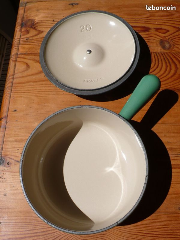 Casserole poêlon avec couvercle Le Creuset en fonte (image 2)