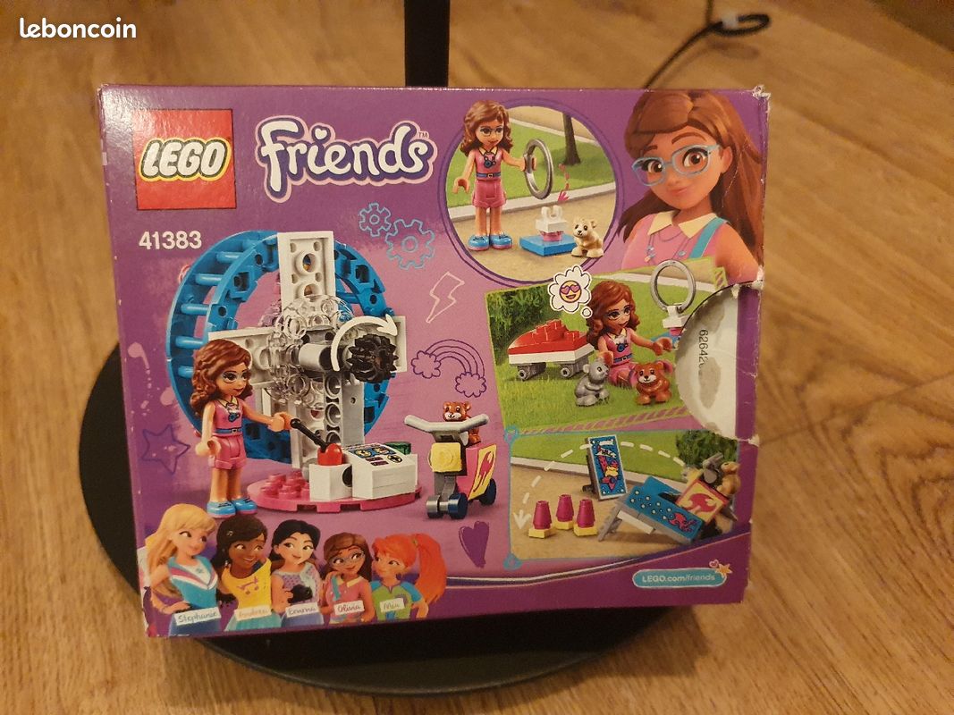 Lego friends Olivia roue a hamsters 41383 (image 4)