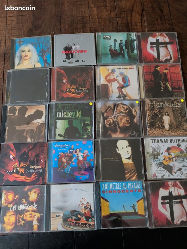 Lot de 87 cd punk rock reggae chanson française (image 2)