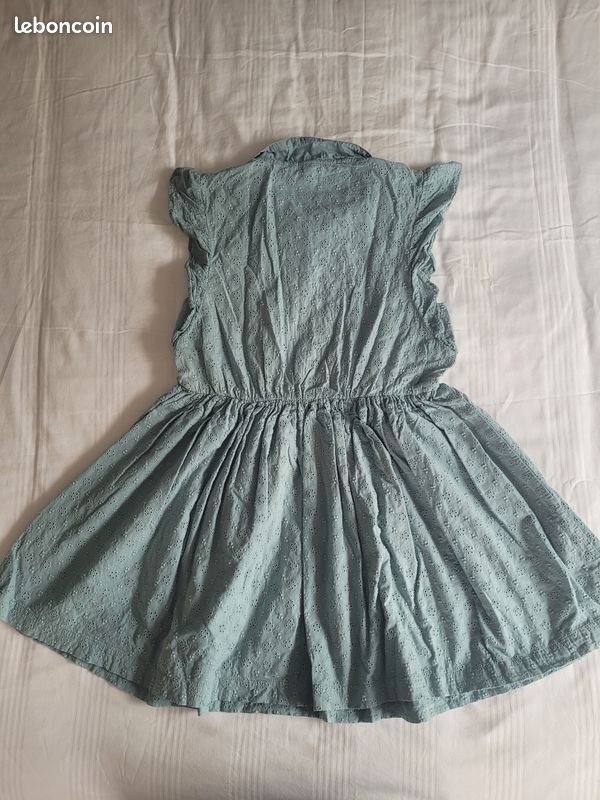 Robe en broderie anglaise Petit Bateau 12 ans (image 3)