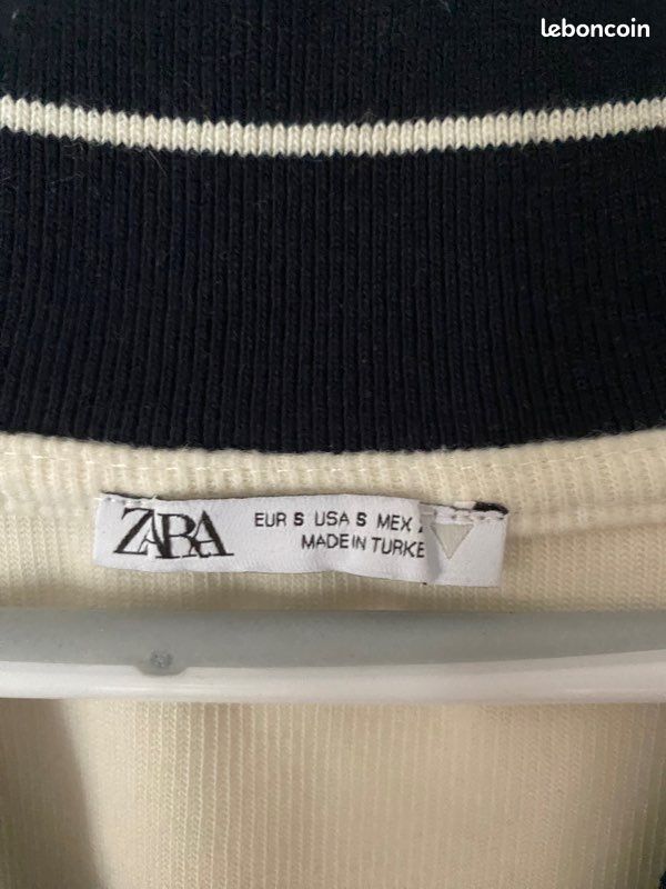 Pull crème sans manches (image 2)