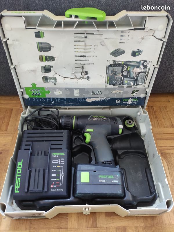 Perceuse visseuse Festool 18+3 avec batterie et chargeur (image 1)