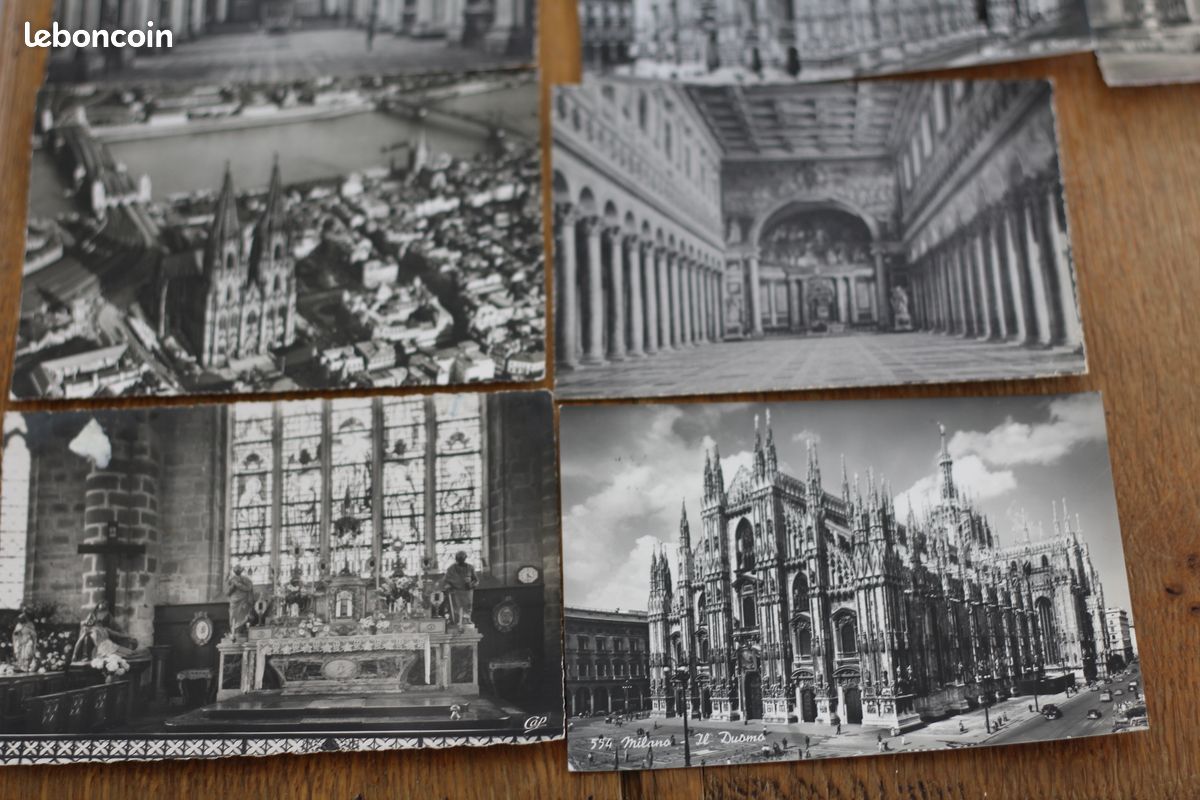 Lot 15 Cartes Postales NB églises – Toutes Régions – Non écrites