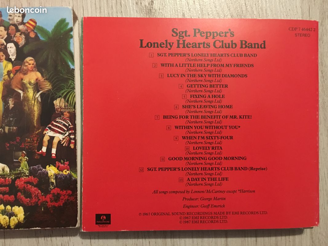 CD Beatles Sgt Peppers lonely hearts club band (image 2)