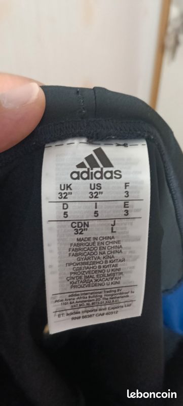 Maillot de bain Adidas Taille 3/13-14ans (image 3)
