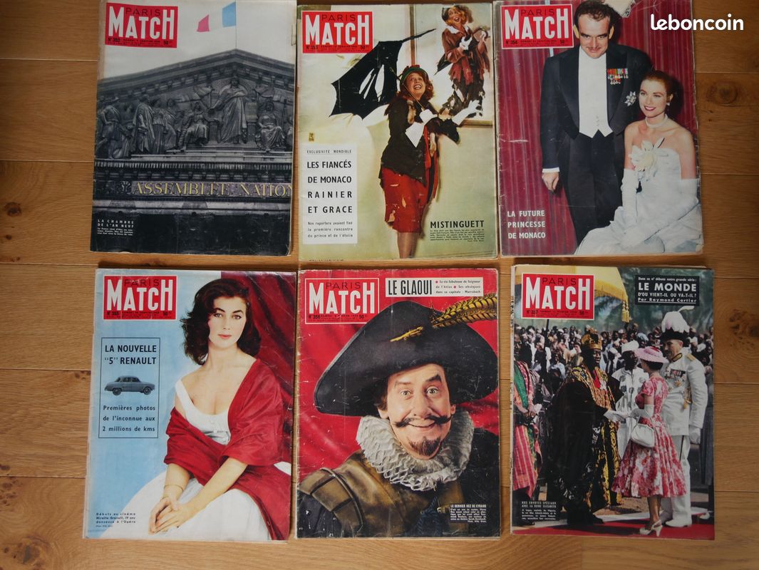 LOT Paris Match 1956 - 26 Numéros Du N°456 Au 481 - Actualités, Vintage