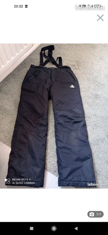 Pantalon de ski Longboard 12 ans (image 1)