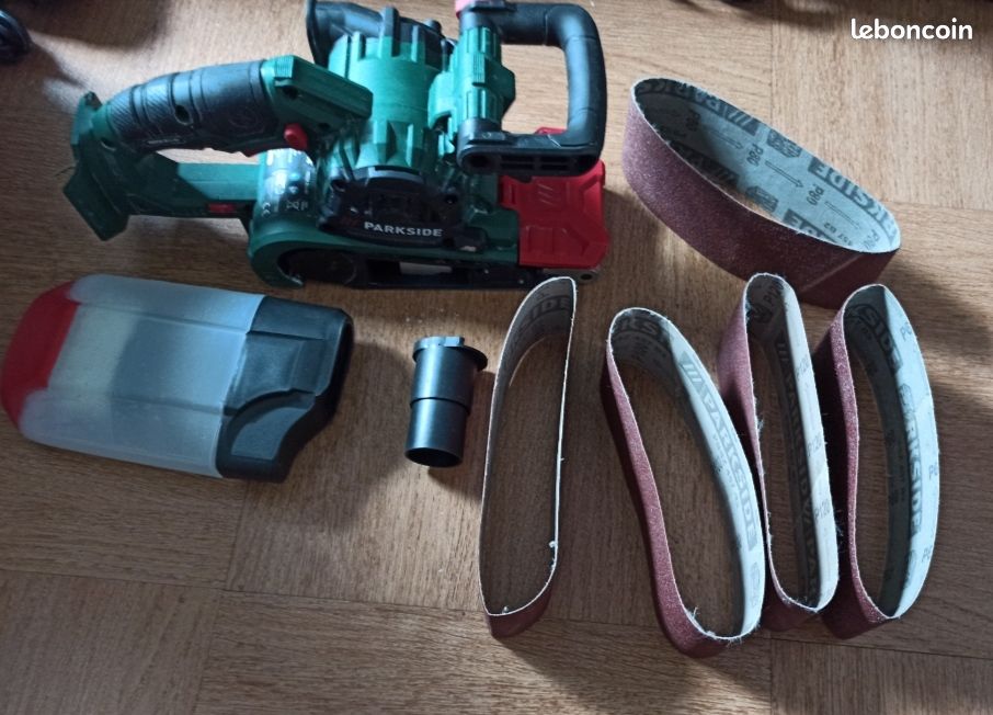 Ponceuse à Bande 20V Ponceuse A Batterie Au Meilleur Prix | Leroy Merlin Outillage Electrique Nu