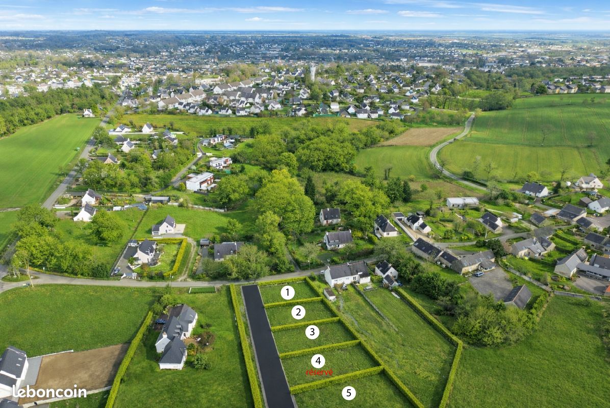 Grand Terrain Viabilisé 859 m² (image 2)