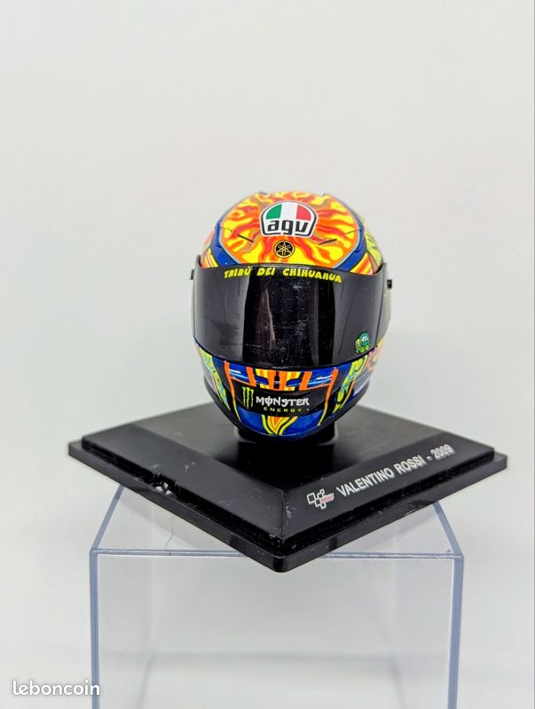 Lot De 4 Casques Valentino Rossi 1/5 Altaya - Saison 2004, Collection