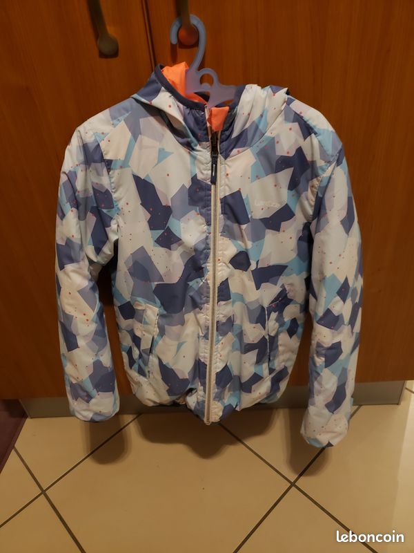 Manteau reversible hiver Wed'ze 8 ans (image 2)