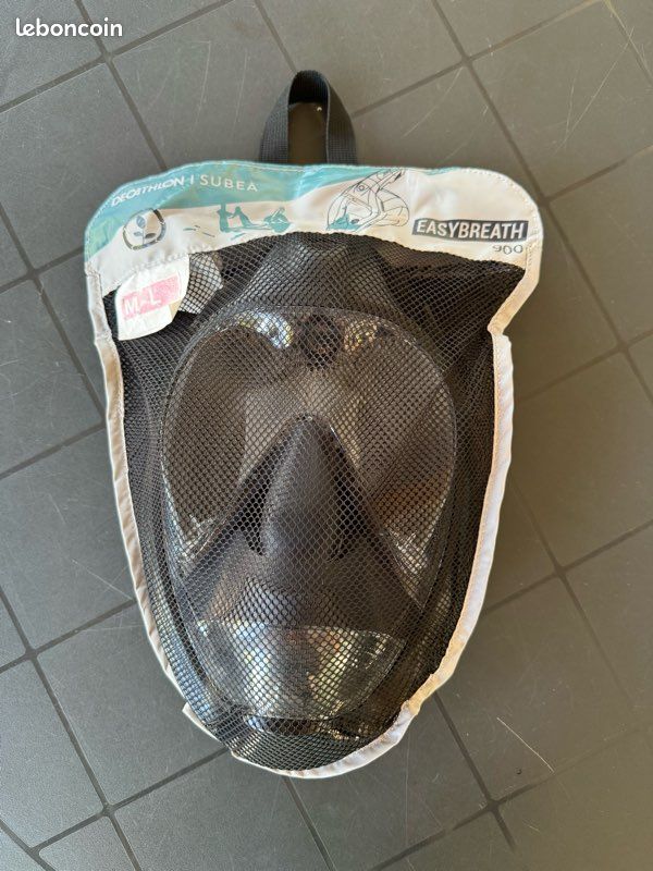 Masque intégral Decathlon easybreath 900 taille M/L (image 4)