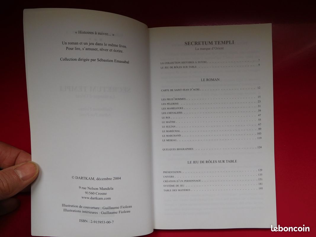 Secretum Templi: La marque d'Orient Broché de Guillaume Fioleau , Adrien Pen-Penic (image 4)