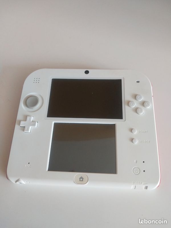 Pack Collector Nintendo 2DS Rouge/Blanc + Pokémon X [CIB] (image 5)