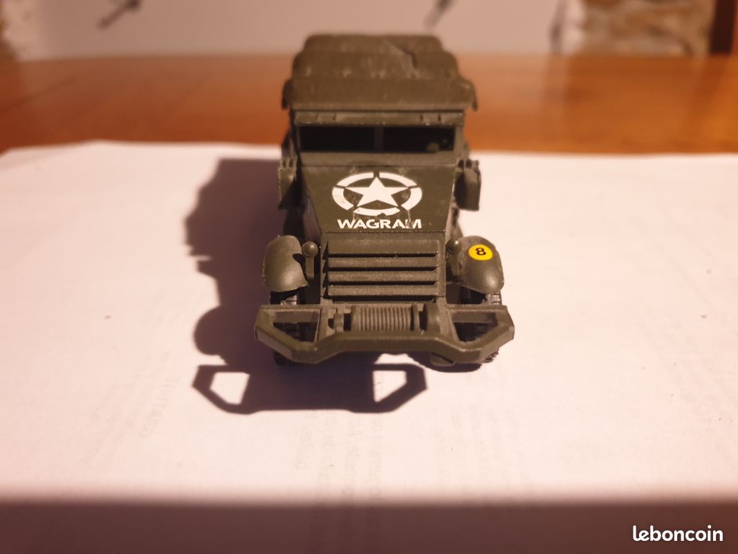 Solido 1/50 US Half Track M3 Grue Dépanneuse WW2 - Rare Et Occasion