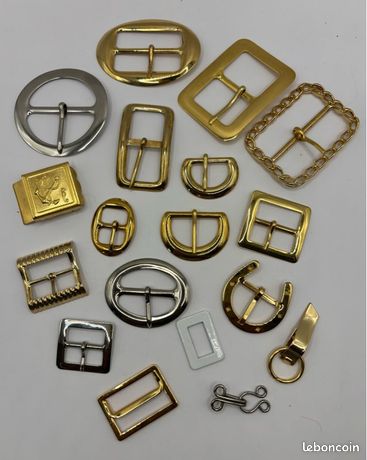 Boucles D'oreilles Chanel Boucle De Ceinture Ancienne Vintage - Mercerie, Couture - Occasion (sans Marque) Accessoire Couture Ancien Boucles D'oreilles Chanel Boucle De Ceinture Ancienne Vintage - Mercerie, Couture - Occasion (sans Marque) Accessoire Couture Ancien