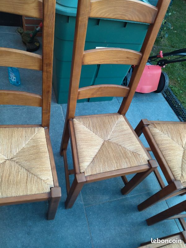Lot de 6 chaises en bois (image 10)