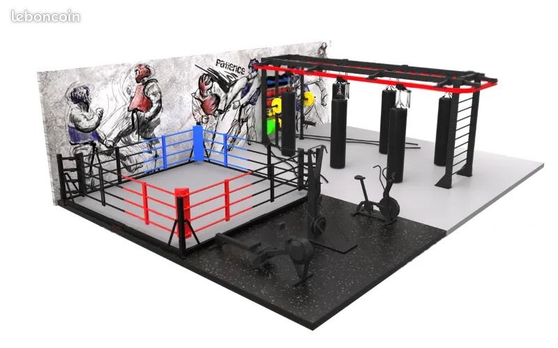 Ring de boxe escamotable (Depliant) 5x5M (image 4)