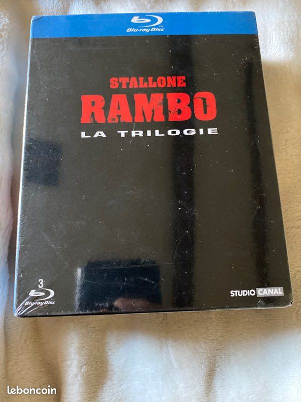 La trilogie Rambo en Bluray neuf (image 1)