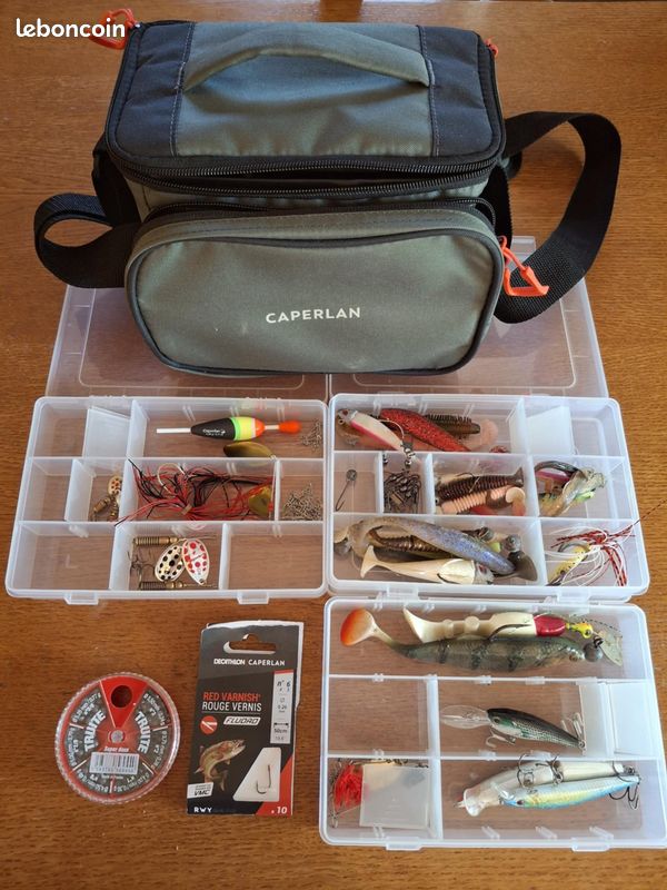 Sacoche Sac Caperlan Fishing Tackle Sacoche Caperlan Canne à Pêche