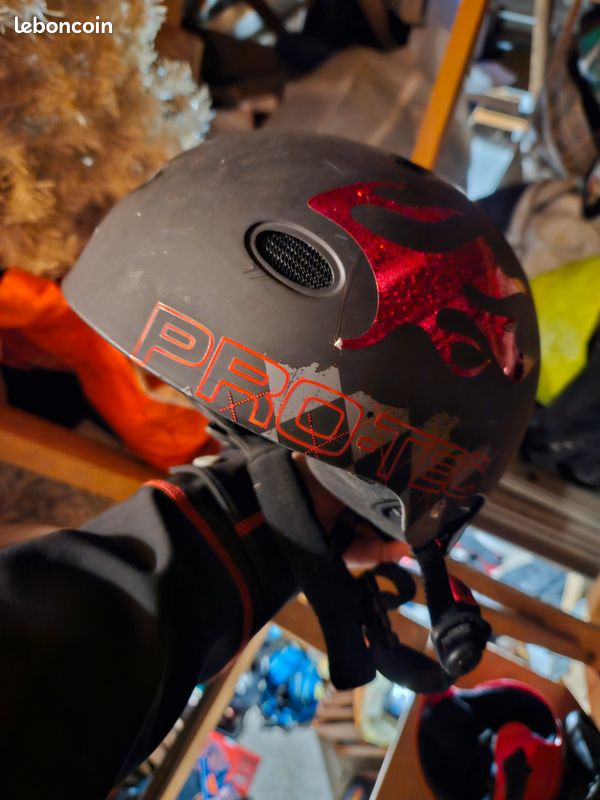 Casque de ski luge snow taille 55 56 protec py (image 1)