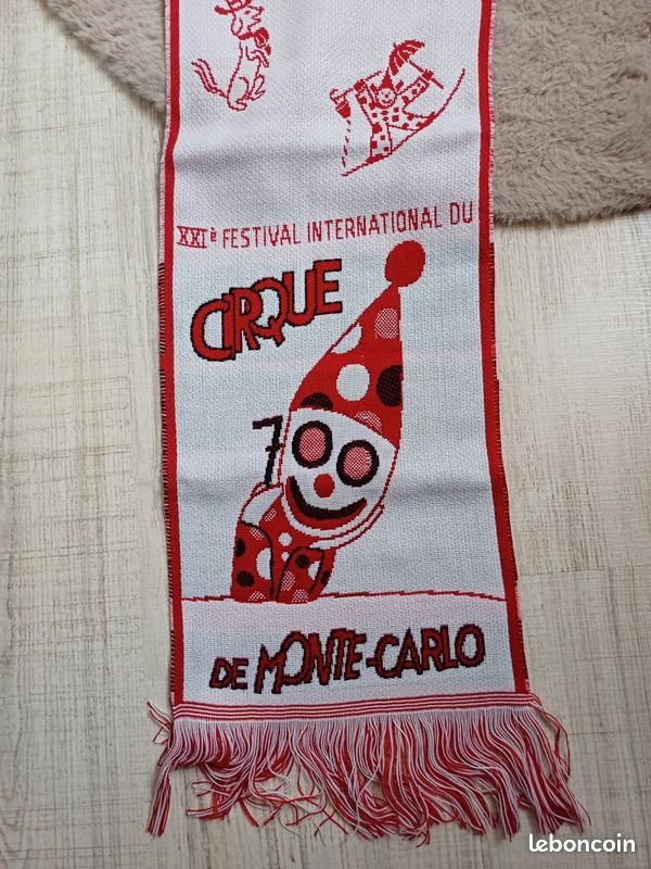Echarpe Fan Club Monaco Coupe de France de Foot 2005 - Collection