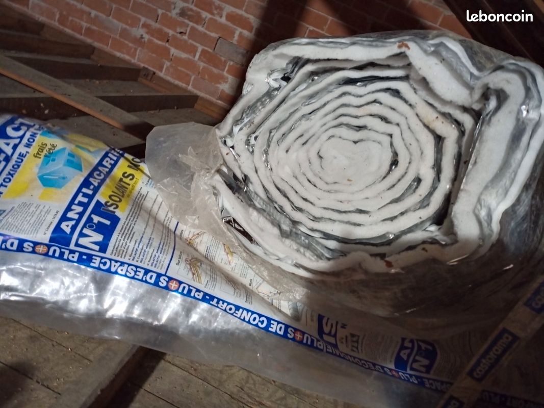 Isolant mince réflecteur 1.6x10m POTEAU Kit VMC Géotextile ciment planche bois ports (image 10)