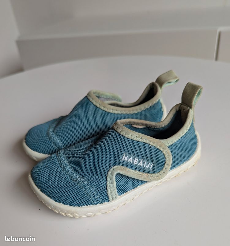 Chaussures aquatiques Bébé NABAIJI Aquashoes Vert Chaussures