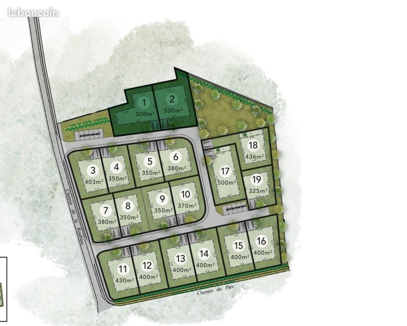 Terrain 350 m² Senas · à Sénas · 154 900 €