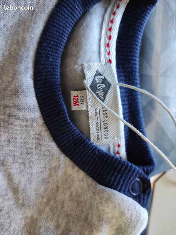 Ensemble hiver NEUF 12 mois Lee Cooper (image 3)