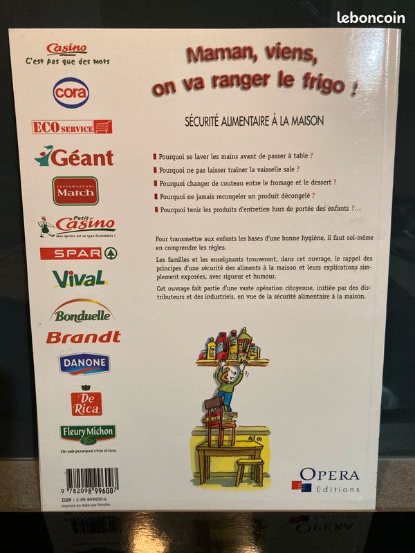 Livre Olivier Taudusson - "Maman, viens, on va ranger le frigo" (image 2)