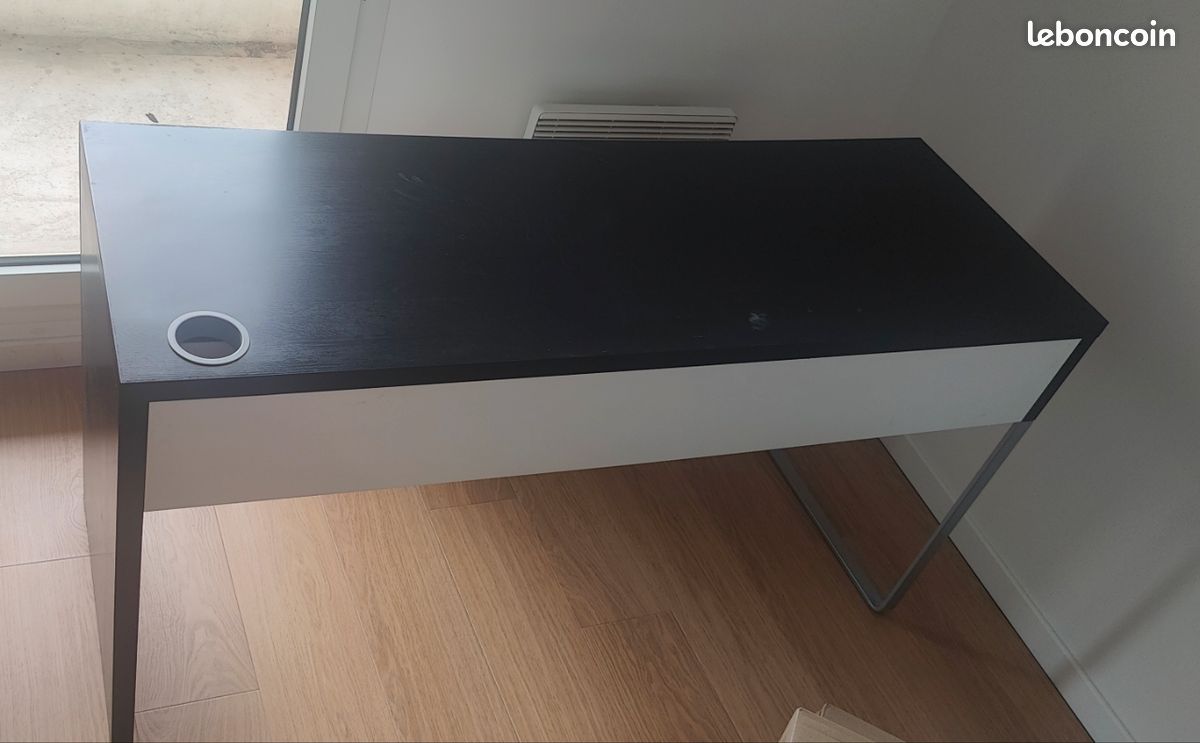Bureau noir Ikea MICKE (image 6)